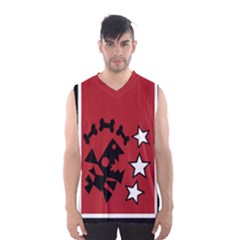 Dog St  Stars Men s Basketball Tank Top