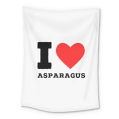 I Love Asparagus  Medium Tapestry by ilovewhateva