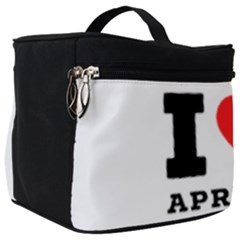 I Love Apricot  Make Up Travel Bag (big) by ilovewhateva