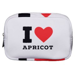 I Love Apricot  Make Up Pouch (small) by ilovewhateva