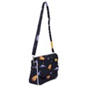 Cosmos Rockets Spaceships Ufos Shoulder Bag with Back Zipper View1
