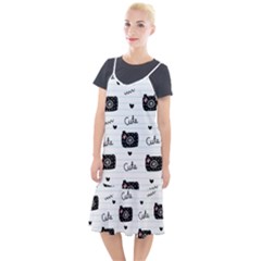 Cute Cameras Doodles Hand Drawn Camis Fishtail Dress