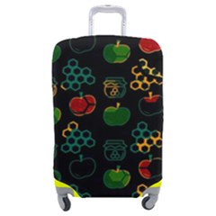 Apples Honey Honeycombs Pattern Luggage Cover (medium) by Cowasu
