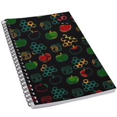 Apples Honey Honeycombs Pattern 5 5  X 8 5  Notebook