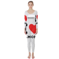 I Love Almond  Long Sleeve Catsuit by ilovewhateva