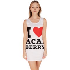 I love acai berry Bodycon Dress