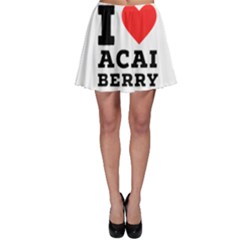 I love acai berry Skater Skirt