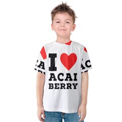 I love acai berry Kids  Cotton Tee