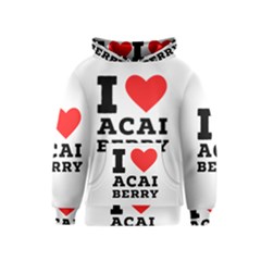 I love acai berry Kids  Pullover Hoodie