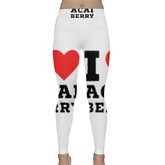 I love acai berry Classic Yoga Leggings