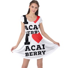 I love acai berry Cap Sleeve Dress