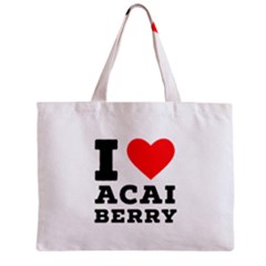 I love acai berry Zipper Mini Tote Bag