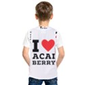 I love acai berry Kids  Basketball Tank Top View2