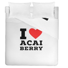 I love acai berry Duvet Cover Double Side (Queen Size)