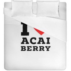 I love acai berry Duvet Cover Double Side (King Size)