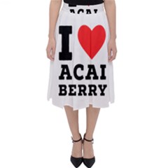 I love acai berry Classic Midi Skirt