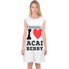 I love acai berry Capsleeve Midi Dress