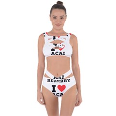 I love acai berry Bandaged Up Bikini Set 