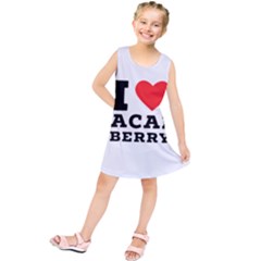 I love acai berry Kids  Tunic Dress