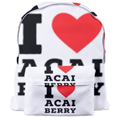 I love acai berry Giant Full Print Backpack