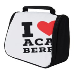 I love acai berry Full Print Travel Pouch (Small)