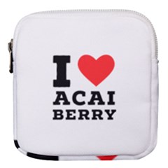 I love acai berry Mini Square Pouch