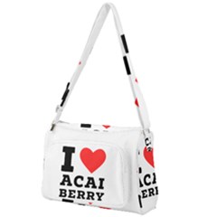 I love acai berry Front Pocket Crossbody Bag