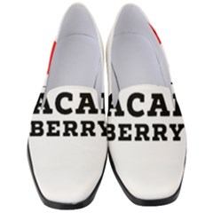 I love acai berry Women s Classic Loafer Heels