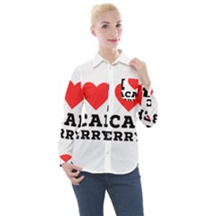 I love acai berry Women s Long Sleeve Pocket Shirt