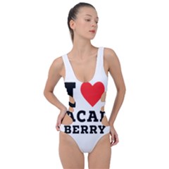 I love acai berry Side Cut Out Swimsuit