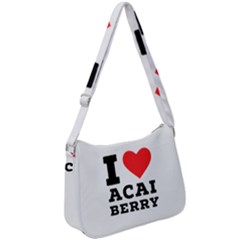 I love acai berry Zip Up Shoulder Bag