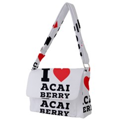 I love acai berry Full Print Messenger Bag (L)