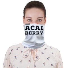 I love acai berry Face Covering Bandana (Adult)