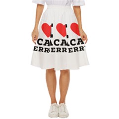 I love acai berry Classic Short Skirt