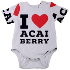 I love acai berry Baby Short Sleeve Bodysuit