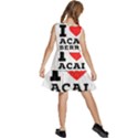 I love acai berry Kids  Sleeveless Tiered Mini Dress View4