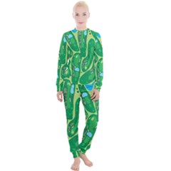 Golf Course Par Golf Course Green Women s Lounge Set