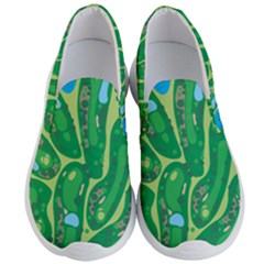 Golf Course Par Golf Course Green Men s Lightweight Slip Ons