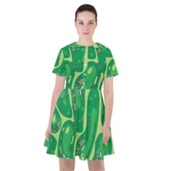 Golf Course Par Golf Course Green Sailor Dress