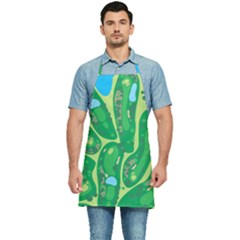 Golf Course Par Golf Course Green Kitchen Apron