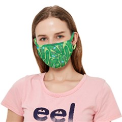 Golf Course Par Golf Course Green Crease Cloth Face Mask (Adult)