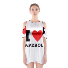 I Love Aperol Shoulder Cutout One Piece Dress by ilovewhateva