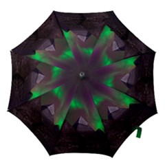 Fantasy Pyramid Mystic Space Aurora Hook Handle Umbrellas (small)