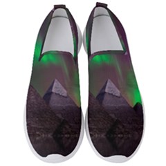 Fantasy Pyramid Mystic Space Aurora Men s Slip On Sneakers by Cowasu