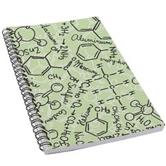Multicolored Chemical Bond Illustration Chemistry Formula Science 5 5  X 8 5  Notebook