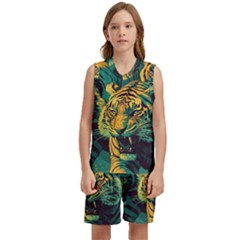 Tiger Kids  Basketball Mesh Set by danenraven