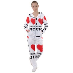 I Love Pineapple Juice Women s Tracksuit by ilovewhateva