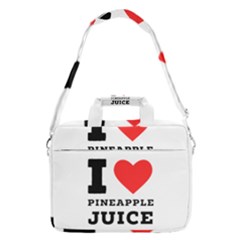 I Love Pineapple Juice Macbook Pro 13  Shoulder Laptop Bag  by ilovewhateva