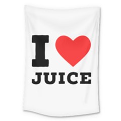 I Love Juice Large Tapestry by ilovewhateva
