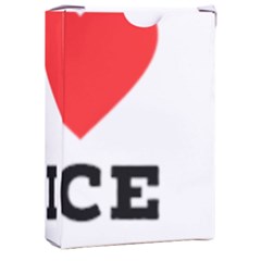 I Love Juice Playing Cards Single Design (rectangle) With Custom Box by ilovewhateva